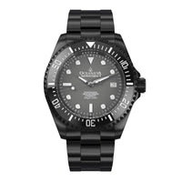 Thumbnail for Oceaneva™ Men's Deep Marine Explorer II1250M Pro Diver Watch Gray Dial Black IP