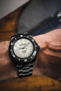 Thumbnail for Oceaneva 3000M Dive Watch White Mother of Pearl On Wrist