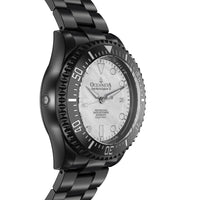 Thumbnail for Oceaneva 3000M Dive Watch White Mother of Pearl Side Helium Escape Valve View