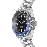 Thumbnail for Oceaneva 1250M Dive Watch Blue and Black Side View Crown