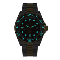 Thumbnail for Oceaneva 1250M Dive Watch Brown And Gold Luminous