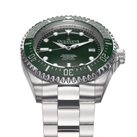 Thumbnail for Oceaneva 1250M Dive Watch Green Frontal View Picture