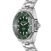 Thumbnail for Oceaneva 1250M Dive Watch Green Side View Crown