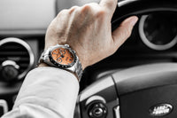 Thumbnail for Oceaneva Salmon Chronograph Watch On Wrist Driving