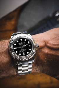 Thumbnail for Oceaneva 3000M Dive Watch Black On Wrist