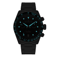 Thumbnail for Oceaneva Black Dial Chronograph Watch Luminous