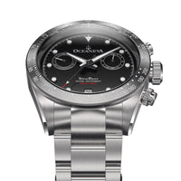 Thumbnail for Oceaneva Black And Stainless Chronograph Watch Frontal View Picture