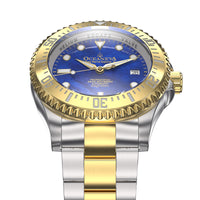 Thumbnail for Oceaneva 3000M Dive Watch Blue Mother of Pearl and Gold Frontal View Picture