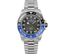 Thumbnail for Oceaneva Men's GMT Automatic Deep Marine Explorer 1250M Pro Diver Black Dial Watch - BK.BL.NH.BK.GMT.ST automatic GMT watch, Automatic watches, Diver GMT, GMT Dive Watch, men's gmt watches