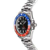 Thumbnail for Oceaneva Automatic GMT Watch - Deep Marine Explorer - GMT Watch - BK.RD.NH.BL.GMT.ST automatic GMT watch, Automatic watches, Diver GMT, GMT Dive Watch, men's gmt watches