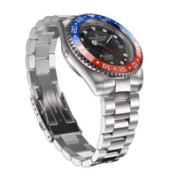Thumbnail for Oceaneva Automatic GMT Watch - Deep Marine Explorer - GMT Watch - BK.RD.NH.BL.GMT.ST automatic GMT watch, Automatic watches, Diver GMT, GMT Dive Watch, men's gmt watches