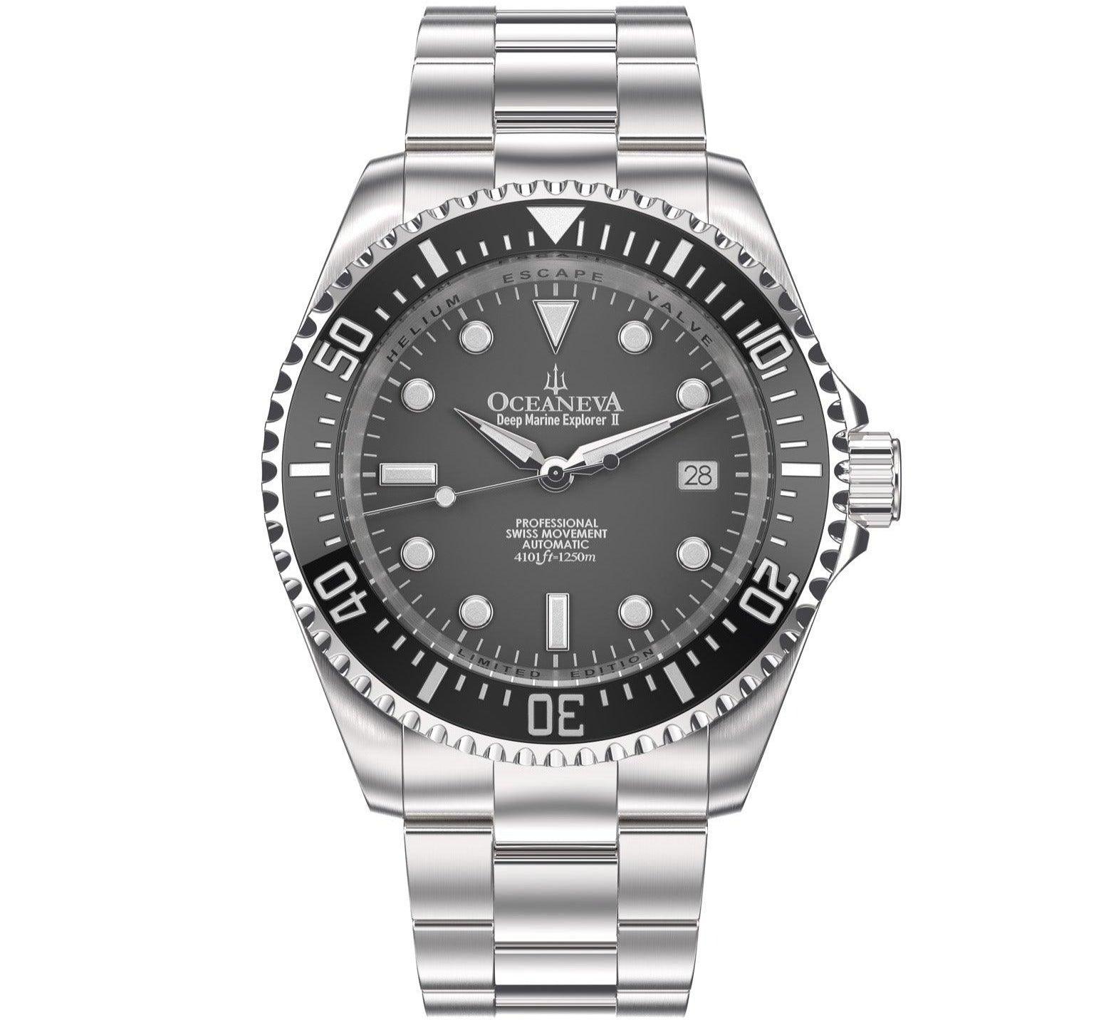 Oceaneva Deep Marine Explorer II 1250M Black IP