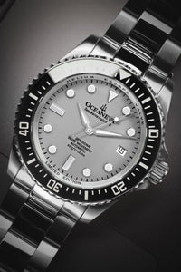 Thumbnail for Oceaneva Men's Deep Marine Explorer II 1250M Pro Diver Watch Gray - BKII200SVST 1000M, 1250M, 316L Stainless Steel Watch, Automatic Watch, BGW9 Swiss-Superluminova, Ceramic Bezel, Dive Watch, Sw200-1 Swiss Automatic Movement