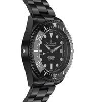Thumbnail for Oceaneva Men's Deep Marine Explorer II 1250M Pro Diver Watch Black Dial Black IP - BKIIB-BKIP 1000M, 1250M, 316L Stainless Steel Watch, Automatic Watch, BGW9 Swiss-Superluminova, Ceramic Bezel, Dive Watch, Sw200-1 Swiss Automatic Movement