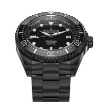 Thumbnail for Oceaneva Men's Deep Marine Explorer II 1250M Pro Diver Watch Black Dial Black IP - BKIIB-BKIP 1000M, 1250M, 316L Stainless Steel Watch, Automatic Watch, BGW9 Swiss-Superluminova, Ceramic Bezel, Dive Watch, Sw200-1 Swiss Automatic Movement