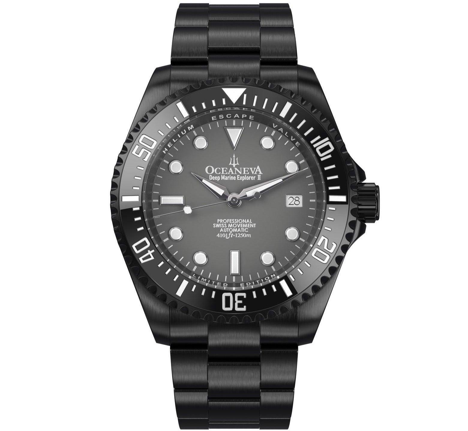 Oceaneva Deep Marine Explorer II 1250M Black IP