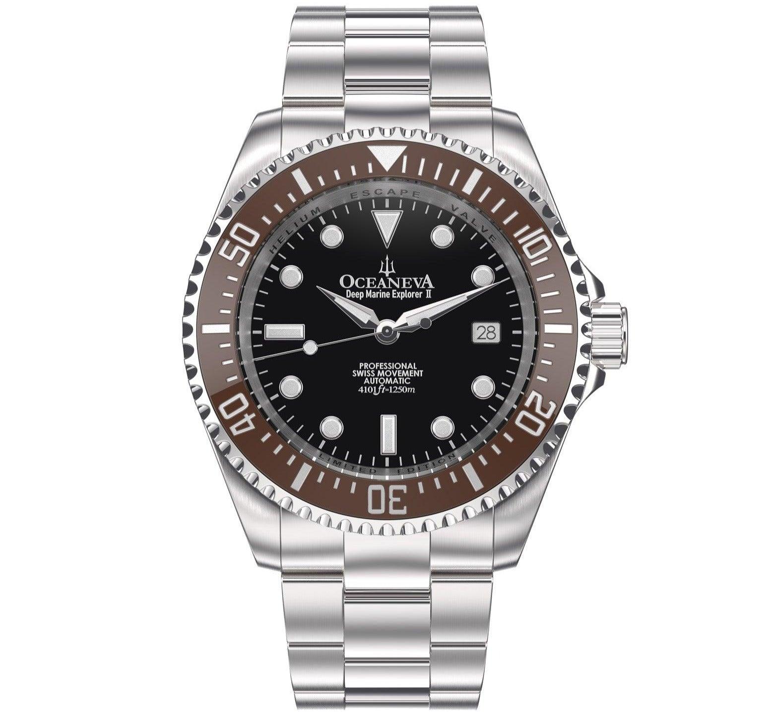 Oceaneva Deep Marine Explorer II 1250M Black IP