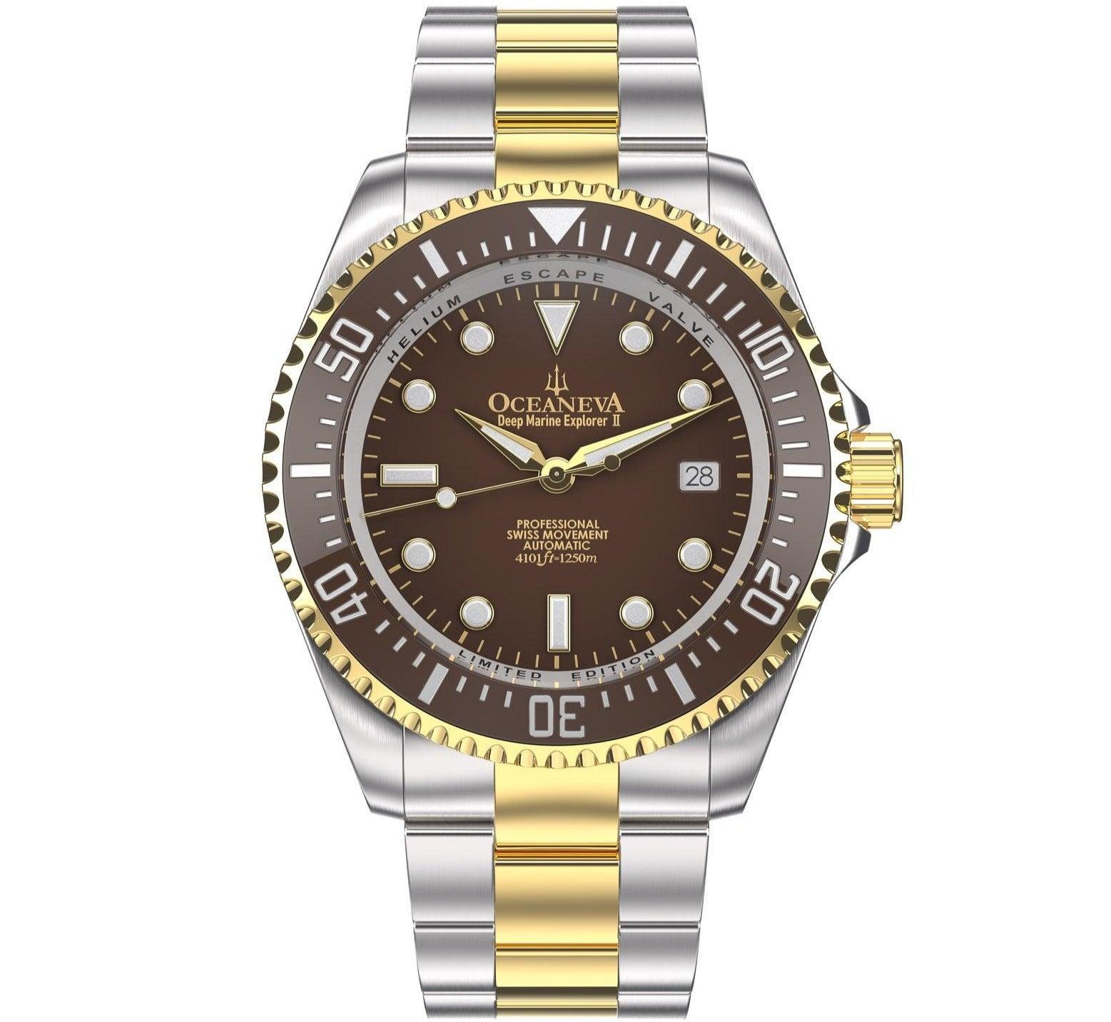 Oceaneva™ Automatic, Swiss Movement Swiss Made Sellita SW200-1