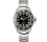 Thumbnail for Oceaneva Men's Deep Marine Explorer 1000M Pro Diver Watch Black and Green - GR200BKST 1000M, 1000m Dive watch, 316L Stainless Steel, BGW9 Swiss Super-Luminova, Ceramic Beze, Dive Watch, Sw200-1 Swiss Automatic Movement