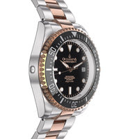 Thumbnail for Oceaneva Men's Deep Marine Explorer II 1250M Pro Diver Watch Black Rose Gold - BKII200BKSTRGD 1000M, 1250M, 316L Stainless Steel Watch, Automatic Watch, BGW9 Swiss-Superluminova, Ceramic Bezel, Dive Watch, Sw200-1 Swiss Automatic Movement