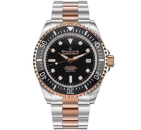 Thumbnail for Oceaneva Men's Deep Marine Explorer II 1250M Pro Diver Watch Black Rose Gold - BKII200BKSTRGD 1000M, 1250M, 316L Stainless Steel Watch, Automatic Watch, BGW9 Swiss-Superluminova, Ceramic Bezel, Dive Watch, Sw200-1 Swiss Automatic Movement