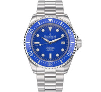 Thumbnail for Oceaneva Men's Deep Marine Explorer II 1250M Pro Diver Watch Blue - BLII200BLST 1000M, 1250M, 316L Stainless Steel Watch, Automatic Watch, BGW9 Swiss-Superluminova, Ceramic Bezel, Dive Watch, Sw200-1 Swiss Automatic Movement