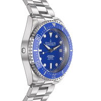 Thumbnail for Oceaneva Men's Deep Marine Explorer II 1250M Pro Diver Watch Blue - BLII200BLST 1000M, 1250M, 316L Stainless Steel Watch, Automatic Watch, BGW9 Swiss-Superluminova, Ceramic Bezel, Dive Watch, Sw200-1 Swiss Automatic Movement