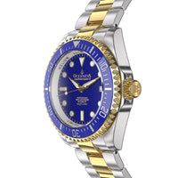 Thumbnail for Oceaneva Men's Deep Marine Explorer II 1250M Pro Diver Watch Blue Yellow Gold - BLII200BLSTGD 1000M, 1250M, 316L Stainless Steel Watch, Automatic Watch, BGW9 Swiss-Superluminova, Ceramic Bezel, Dive Watch, Sw200-1 Swiss Automatic Movement