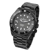 Thumbnail for Oceaneva Men's Deep Marine Explorer II 1250M Pro Diver Watch Gray Dial Black IP - BKIIGMG-BKIP 1000M, 1250M, 316L Stainless Steel Watch, Automatic Watch, BGW9 Swiss-Superluminova, Ceramic Bezel, Dive Watch, Sw200-1 Swiss Automatic Movement