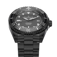 Thumbnail for Oceaneva Men's Deep Marine Explorer II 1250M Pro Diver Watch Gray Dial Black IP - BKIIGMG-BKIP 1000M, 1250M, 316L Stainless Steel Watch, Automatic Watch, BGW9 Swiss-Superluminova, Ceramic Bezel, Dive Watch, Sw200-1 Swiss Automatic Movement