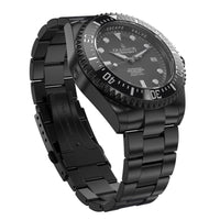 Thumbnail for Oceaneva Men's Deep Marine Explorer II 1250M Pro Diver Watch Gray Dial Black IP - BKIIGMG-BKIP 1000M, 1250M, 316L Stainless Steel Watch, Automatic Watch, BGW9 Swiss-Superluminova, Ceramic Bezel, Dive Watch, Sw200-1 Swiss Automatic Movement