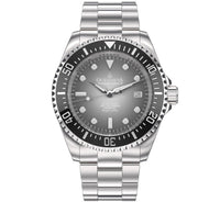 Thumbnail for Oceaneva Men's Deep Marine Explorer II 1250M Pro Diver Watch Gray Fade Dial - BKII200GYFDST 1000M, 1250M diver, 316L Stainless Steel Watch, Automatic Watch, BGW9 Swiss-Superluminova, Ceramic Bezel, Dive Watch, Sw200-1 Swiss Automatic Movement