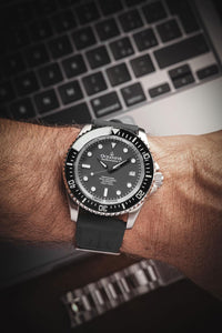 Thumbnail for Oceaneva Men's Deep Marine Explorer II 1250M Pro Diver Watch Gun Metal Gray Dial - BKII200GMGST 1000M, 1250M diver, 316L Stainless Steel Watch, Automatic Watch, BGW9 Swiss-Superluminova, Ceramic Bezel, Dive Watch, Sw200-1 Swiss Automatic Movement