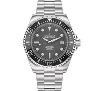 Thumbnail for Oceaneva Men's Deep Marine Explorer II 1250M Pro Diver Watch Gun Metal Gray Dial - BKII200GMGST 1000M, 1250M diver, 316L Stainless Steel Watch, Automatic Watch, BGW9 Swiss-Superluminova, Ceramic Bezel, Dive Watch, Sw200-1 Swiss Automatic Movement