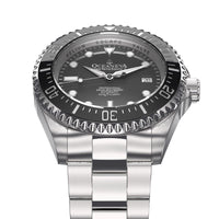 Thumbnail for Oceaneva Men's Deep Marine Explorer II 1250M Pro Diver Watch Gun Metal Gray Dial - BKII200GMGST 1000M, 1250M diver, 316L Stainless Steel Watch, Automatic Watch, BGW9 Swiss-Superluminova, Ceramic Bezel, Dive Watch, Sw200-1 Swiss Automatic Movement