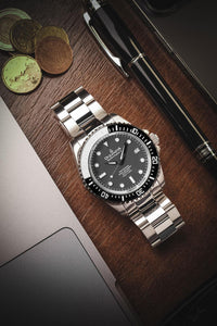 Thumbnail for Oceaneva Men's Deep Marine Explorer II 1250M Pro Diver Watch Gun Metal Gray Dial - BKII200GMGST 1000M, 1250M diver, 316L Stainless Steel Watch, Automatic Watch, BGW9 Swiss-Superluminova, Ceramic Bezel, Dive Watch, Sw200-1 Swiss Automatic Movement