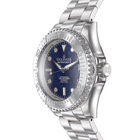 Thumbnail for Oceaneva Men's Deep Marine Explorer III 3000M Pro Diver Watch Navy Mother Of Pearl Dial - STIIINBMP200ST 3000m, 3000M Dive Watch, 316L Stainless Steel, Automatic Watch, BGW9 Swiss Super-Luminova, Dive Watch, Sw200-1 Swiss Automatic Movement