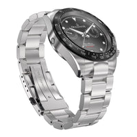 Thumbnail for Oceaneva Men's WaveRacer™ 500M Pro Diver Black Dial Chronograph Watch - WR.BK.BK.RH.ST 316L Stainless Steel Watch, 500M Diver, 500m Diver Watch, Chronograph, Chronograph Watch, dive watch, Precision Swiss Quartz Movement