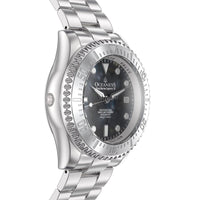 Thumbnail for Oceaneva Men's Deep Marine Explorer III 3000M Pro Diver Watch Gun Metal Gray Mother Of Pearl Dial - STIIIGMMP200ST 3000m, 3000M Dive Watch, 316L Stainless Steel, Automatic Watch, BGW9 Swiss Super-Luminova, Dive Watch, Sw200-1 Swiss Automatic Movement