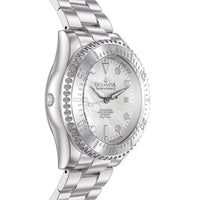 Thumbnail for Oceaneva Men's Deep Marine Explorer III 3000M Pro Diver Watch White Mother Of Pearl Dial - STIIIWMP200ST 3000m, 3000M Dive Watch, 316L Stainless Steel, Automatic Watch, BGW9 Swiss Super-Luminova, Dive Watch, Sw200-1 Swiss Automatic Movement
