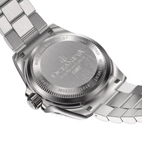 Thumbnail for Oceaneva Men's Automatic GMT Watch 1250m Silver Dial Watch - WH.BL.NH.WH.GMT.ST automatic GMT watch, Automatic watches, Diver GMT, GMT Dive Watch, men's gmt watches