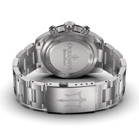 Thumbnail for Oceaneva Men's WaveRacer™ 500M Pro Diver Black Dial Chronograph Watch - WR.BK.BK.RH.ST 316L Stainless Steel Watch, 500M Diver, 500m Diver Watch, Chronograph, Chronograph Watch, dive watch, Precision Swiss Quartz Movement
