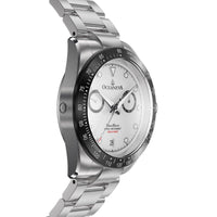 Thumbnail for Oceaneva Men's WaveRacer™ 500M Pro Diver White Dial Panda Chronograph Watch - WR.PNDA.RH.ST 316L Stainless Steel Watch, 500M Diver, 500m Diver Watch, Chronograph, Chronograph Watch, dive watch, Precision Swiss Quartz Movement